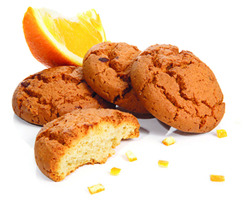 Galleta con c&aacute;scara de naranja