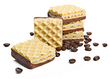 Wafer sabor caf&eacute;
