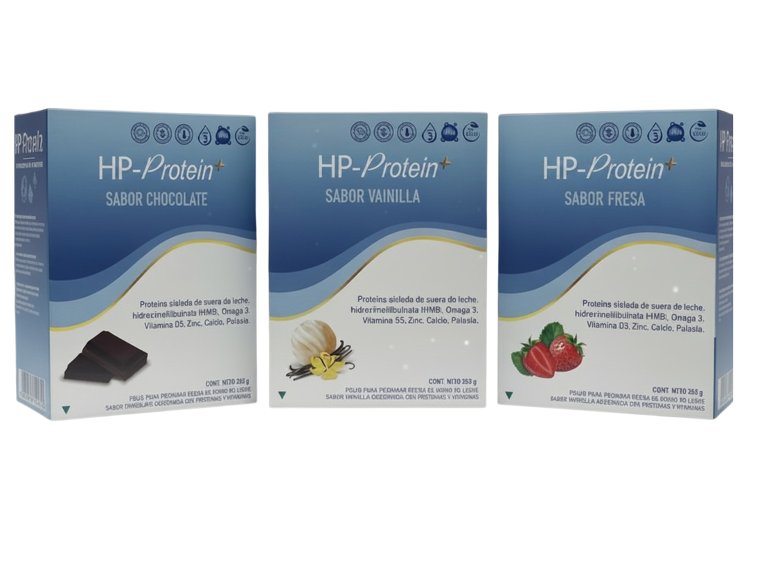 HP-Protein+ de New Penta, prote&iacute;na con HMB en tres sabores