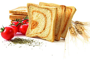 Pan tostado al tomate