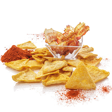Nachos sabor tocino