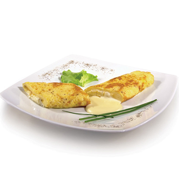 Omelette de jam&oacute;n y queso
