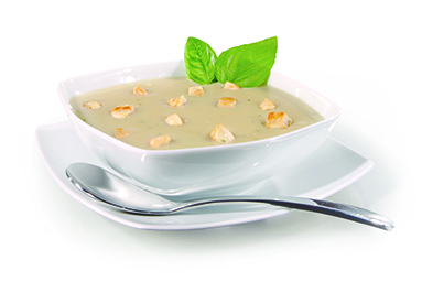 Crema de pollo
